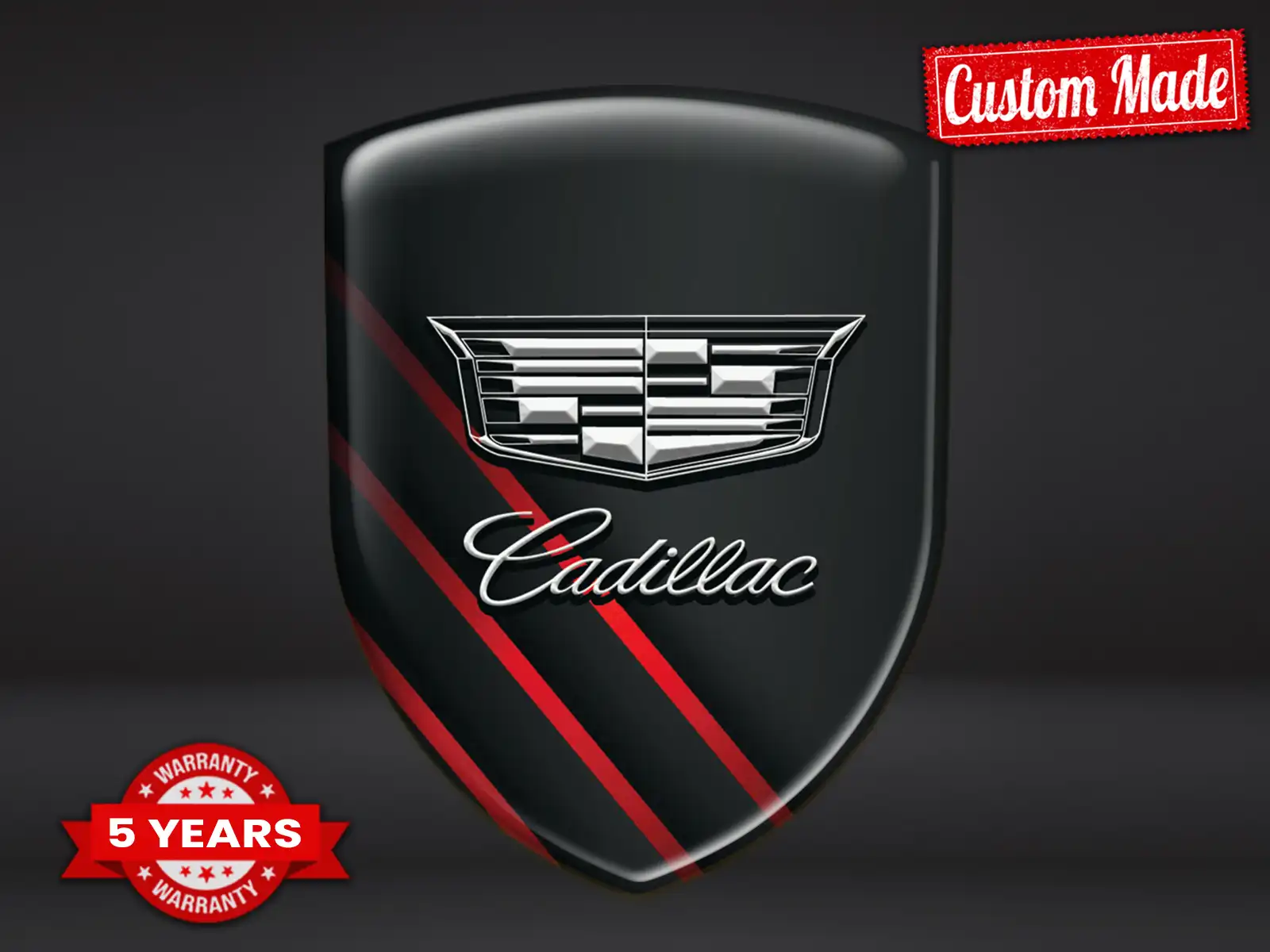 Cadillac Emblemi Cofano Performance Max Chic Pro Durevoli ST